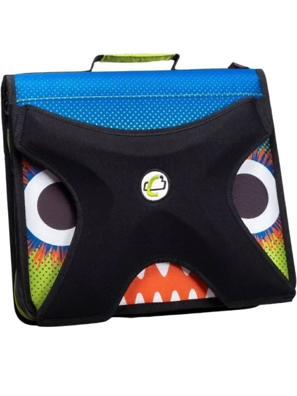 NWT Case-it Monsters Binder THE X-HUGGER 3 Ring Binder 2” Capacity laptop holder